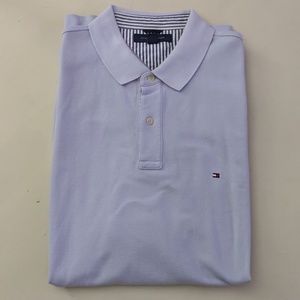 Tommy Hilfiger Light Blue Polo XXL 2XL Preowned